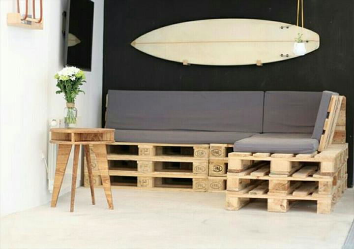 diy pallet patio sofa